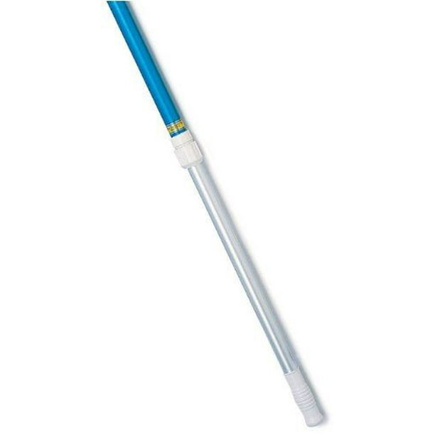 Pentair Rainbow R191306 2Piece Telescopic EZ Lock Cam Pole Blue16 ft