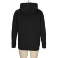 thumbnail image 7 of DUMUIELD Mid-Long Hoodies for Men Zip Up Dashing Hooded Tunic Sweatshirt Casual Workout Athletic Hoodie Jacket with Pockets Black,S, 7 of 7