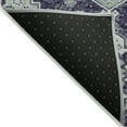 thumbnail image 3 of Addison Rugs Chantille Indoor/Outdoor Traditional Medallions Purple Washable Rectangle Rug, 5' x 7'6", 3 of 6