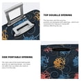 thumbnail image 3 of Zufioo cartoon doodle octopus Print Luggage Case Protective Cover, Zippered Anti-scratch Luggage Case Cover, Suitable for Travel, Business, Unisex-Large, 3 of 7