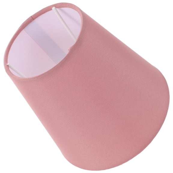 Minkissy Pink Small Barrel Cloth Lamp Shade for Table Wall Pendant Lights