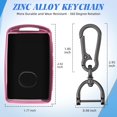 thumbnail image 6 of Key Fob Cover Compatible with Mazda 3 6 CX-5 CX-9 CX-30 CX-50 CX-70 2019-2025 Keychain Case Holder Protector,Pink, 6 of 6