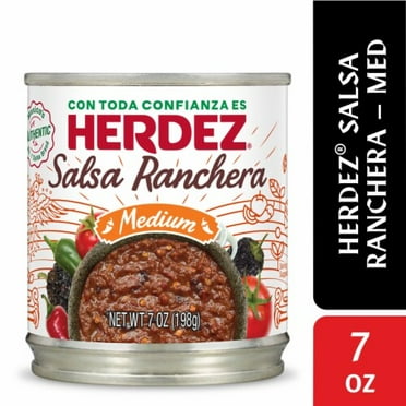 Herdez Salsa Ranchera Canned Salsa Medium, 7 Oz. 7 oz