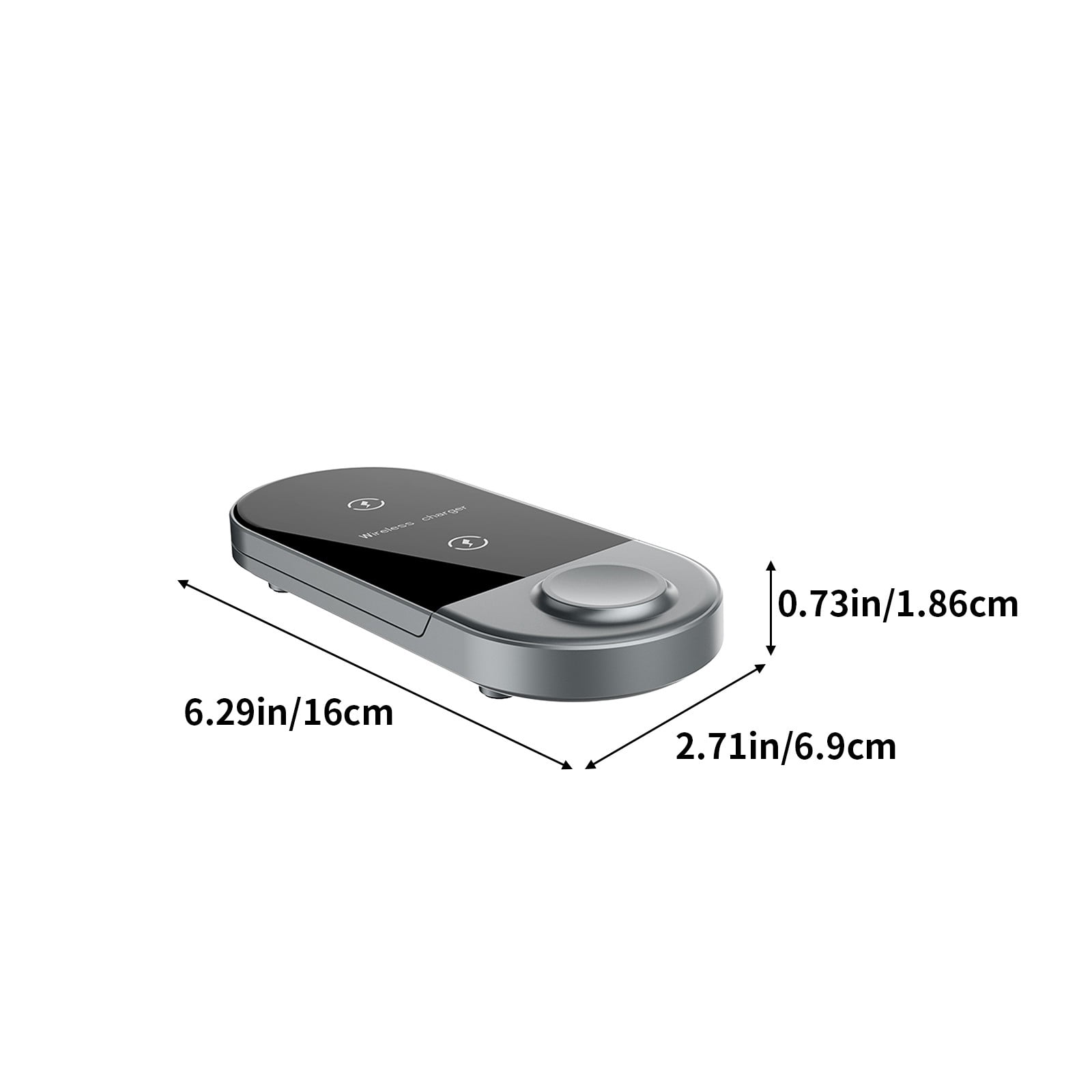 Foldable 3-in-1 Charger, 15W Portable Vertical Watch Wireless Charger, Small Mobile Phone Charging Stand