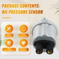 thumbnail image 4 of 0-10bar Oil Pressure Sensor for Generator Car Boat Oil Pressure Gauge Sender Engine Part NPT1/8, 4 of 9