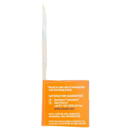 Airborne cold medication vs zicam