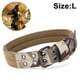 thumbnail image 1 of Collar reflectante para perro, collar táctico para perro, nailon antidesgaste, ajustable de cinco velocidades para perros medianos y grandes Zhivalor Correas y Collares para Perros, 1 of 8