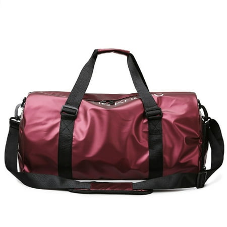 

Sport Duffel Gym Bag Waterproof Shoe Pouch Weekend Travel Bag Water-resistant