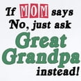 thumbnail image 2 of CafePress - Just Ask Great Grandpa! Baby Onesie - Baby Light Bodysuit, Size Newborn - 24 Months, 2 of 4