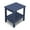 Navy, variant on KINGYES Outdoor Side Table, Small Outdoor Table for Patio, Adirondack Side Tables for Outside or Indoor, Weather Resistant Easy Maintenance