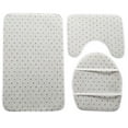 thumbnail image 3 of Coofit 3PCS Bath Mat Set Includes Floor Rug Toilet Rug Toilet Lid Cover for Bathroom, 3 of 6