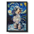 thumbnail image 2 of Hudo Dog Christmas Canvas Wall Art, Havanese Dog Wall Art Prints Dogs Hanging Wall Pictures Decoration for Holiday Living Room Bedroom Bathroom, 2 of 5