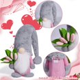thumbnail image 6 of Tulip Gnome Plush Decorations Gift,10.6 inch Spring Gnomes Decorations for Home,LED Gnomes Plush Table Decorations Valentine's Day Mother's Day Gifts Tabletop Elf Gnomes Decor Ornaments, 6 of 10