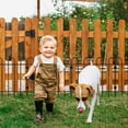 thumbnail image 6 of Decorative Garden Fence, 25-Pack No Dig Animal Barrier Border Fencing, 6 of 7
