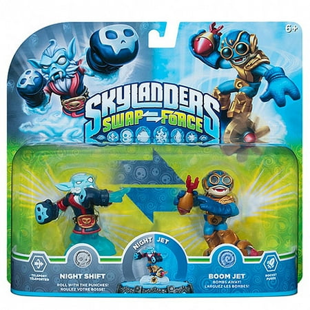 Skylanders Swap Force Night Shift and Boom Jet 2-pack