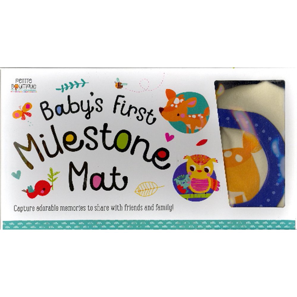 Baby's First Milestone Mat Capture Adorable Memories to Share With