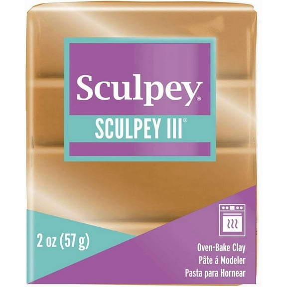 Sculpey III Oven-Bake Clay 2oz-Gold