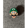 thumbnail image 2 of Charm Luigi de Mario Bros para Crocs, 2 of 2