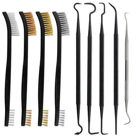 

1 Set/9pcs Double Head Wire Brushes and Picks for Cleaning Welding Slag and Rust