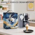 thumbnail image 3 of ZIATUBLES Moon Cat Ice Cream Machine Dust Cover, Stain Resistant Polyester Kitchen Countertop Appliance Decor Cover Compatible with Ninja NC501/NC301/NC299amz Model, 15.35" x 9.84" x 18.11", 3 of 6