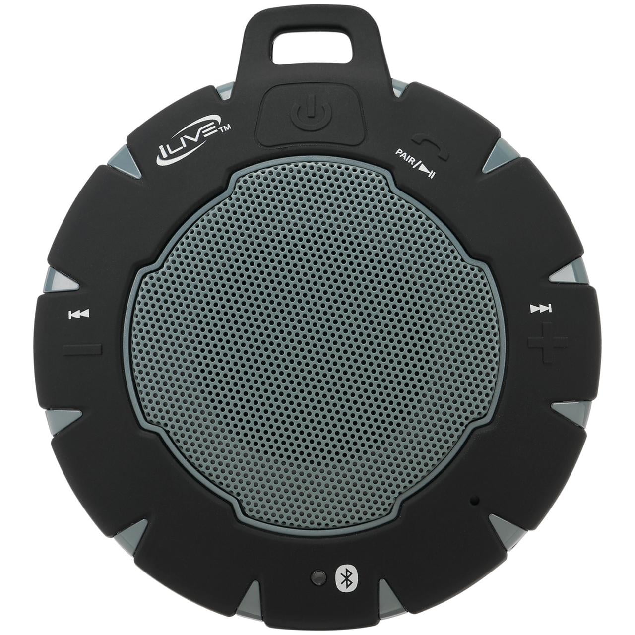 iLive Waterproof Wireless Speaker, ISBW157B, Black