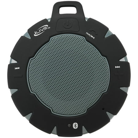 UPC: 0047323715716 | iLive Waterproof Wireless Speaker ISBW157B Black