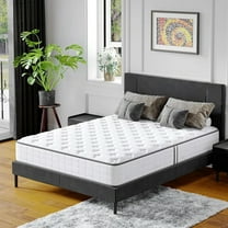 Neche 10 Inch Twin Hybrid Mattress, Twin Twin XL Full Queen King, Single Mattress in a box, Medium Firm,