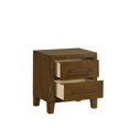 thumbnail image 6 of New Classic Furniture Ballard Wood 2-Drawer Nightstand in Walnut Brown, 6 of 7