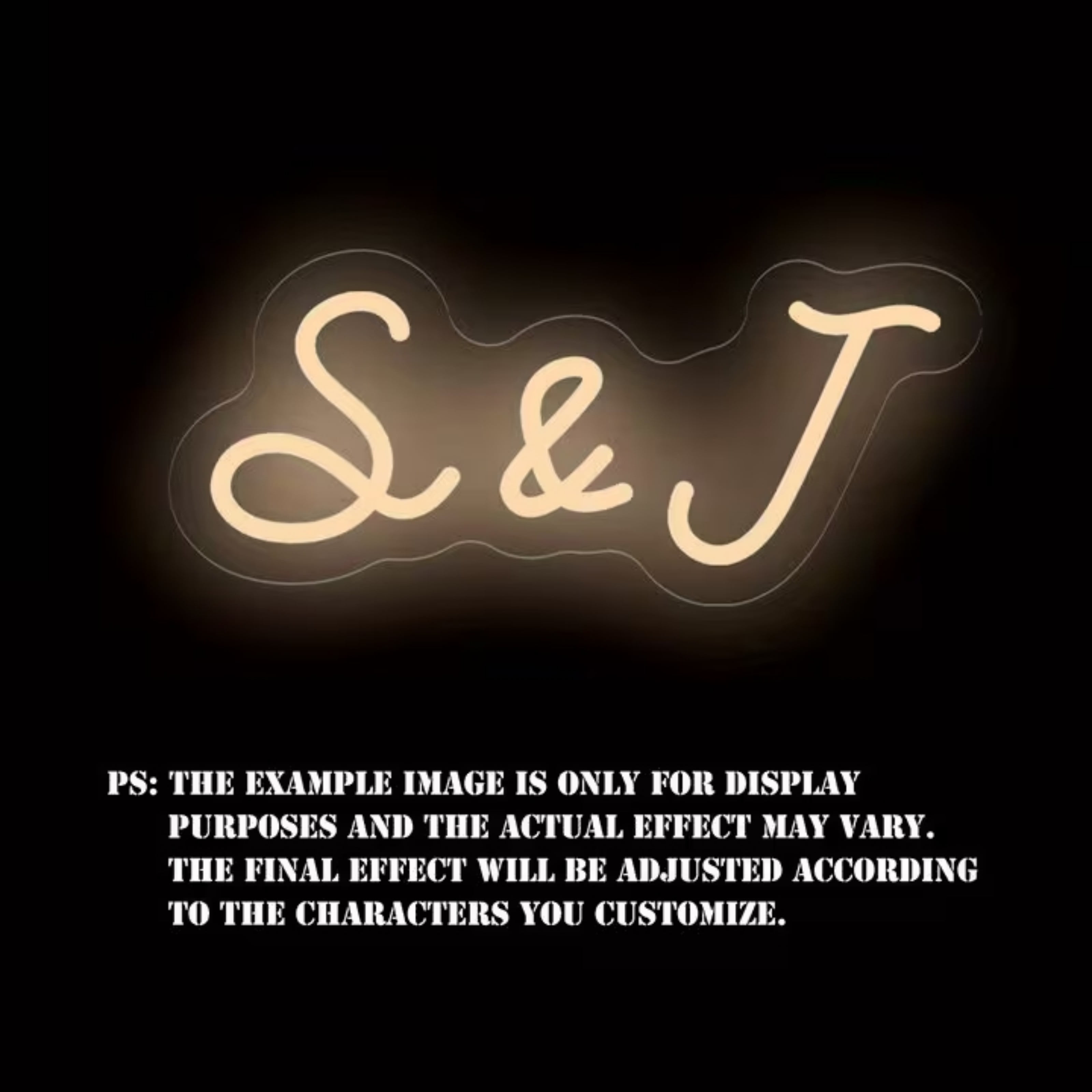 UPONRAY Single Line Custom Neon Signs with &, Usb Powered with Adjustable Brightness Wall Decor for Gifts, Green, 14 inch