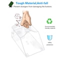 thumbnail image 4 of JShteea Cubierta Impermeable Transparente para Timbre Inalámbrico Timbre Puerta Casa, 4 of 4