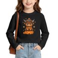 thumbnail image 5 of Zorckvet Girls' Cotton Round Neck T-Shirts for Kids, 5 of 6