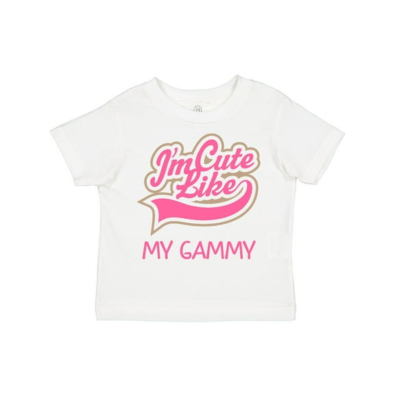 Inktastic Cute Like My Gammy Girls Toddler T-Shirt