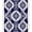 Blue, Pattern 4, variant on ODIKA 2x3 Machine Washable Non-Slip Area Rug, Tile Mosaic with Medallion Arrangements High Traffic Rug, Blue, 543138