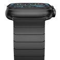 thumbnail image 1 of NewWays - Correa de metal compatible con Apple Watch Ultra/Ultra 2, Series 10, 9, 8, 7, 6, 5, 4 SE, 1/2/3, 24 mm de ancho, Negro, 1 of 7