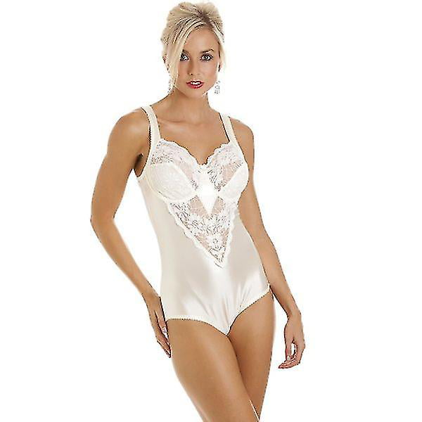 Camille Ivory Lingerie Underwired Lace Sexy Shapewear compatible