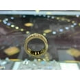 thumbnail image 2 of 2Ct Round Cut Simulated Diamond Full Eternity Men's Wedding Band Ring 14k Yellow Gold Plated Silver, 2 of 5