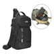 thumbnail image 5 of Bolso Bandolera Para Hombre Con Cierre De Cremallera, Bandolera De Moda Para Senderismo, Calle, Viaje, Negro SM SunniMix Mochilas bandolera, 5 of 8