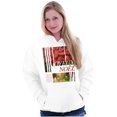 thumbnail image 4 of Poinsettia Christmas Joyeux Noel Unisex Plus Fleece Graphic Hoodie Brisco Brands 5X, 4 of 6