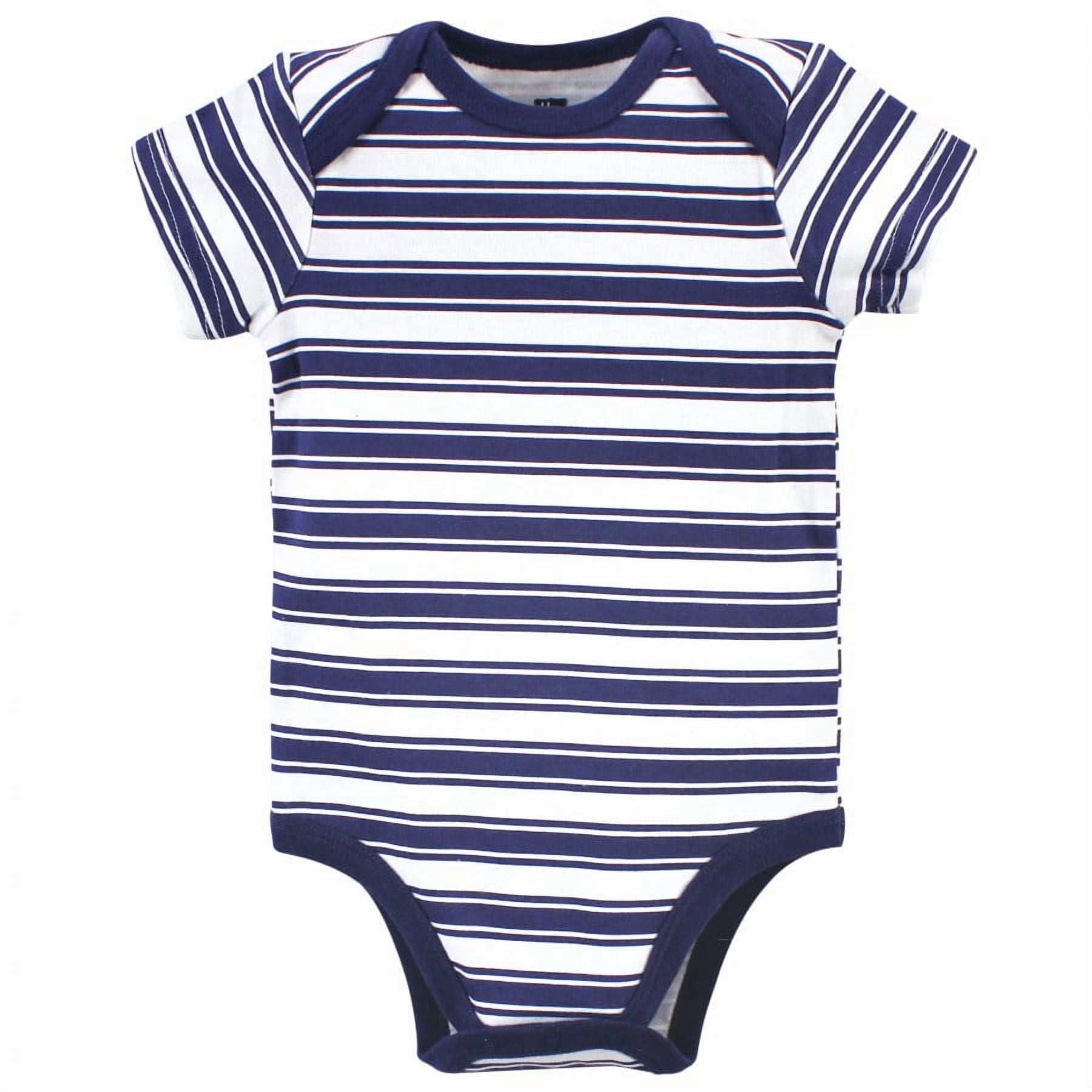 Hudson Baby Infant Boy Cotton Bodysuits 3pk, Boy Daddy, 18-24 Months