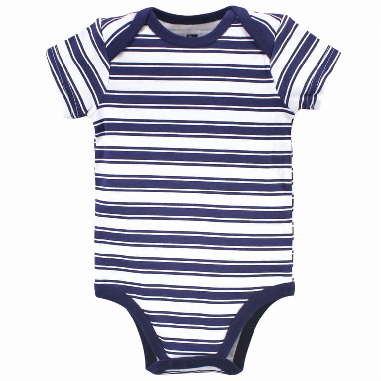Hudson Baby Infant Cotton Bodysuits, Boy Daddy, 3-Pack photo 4