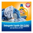 thumbnail image 4 of Arm & Hammer + OxiClean Jabón Líquido para Ropa con Quitamanchas 4.8 L, 4 of 7