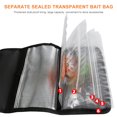thumbnail image 4 of Carpeta de cebo de aparejos de pesca con mosquetón Cartera de almacenamiento de señuelos de pesca suave, 4 of 8