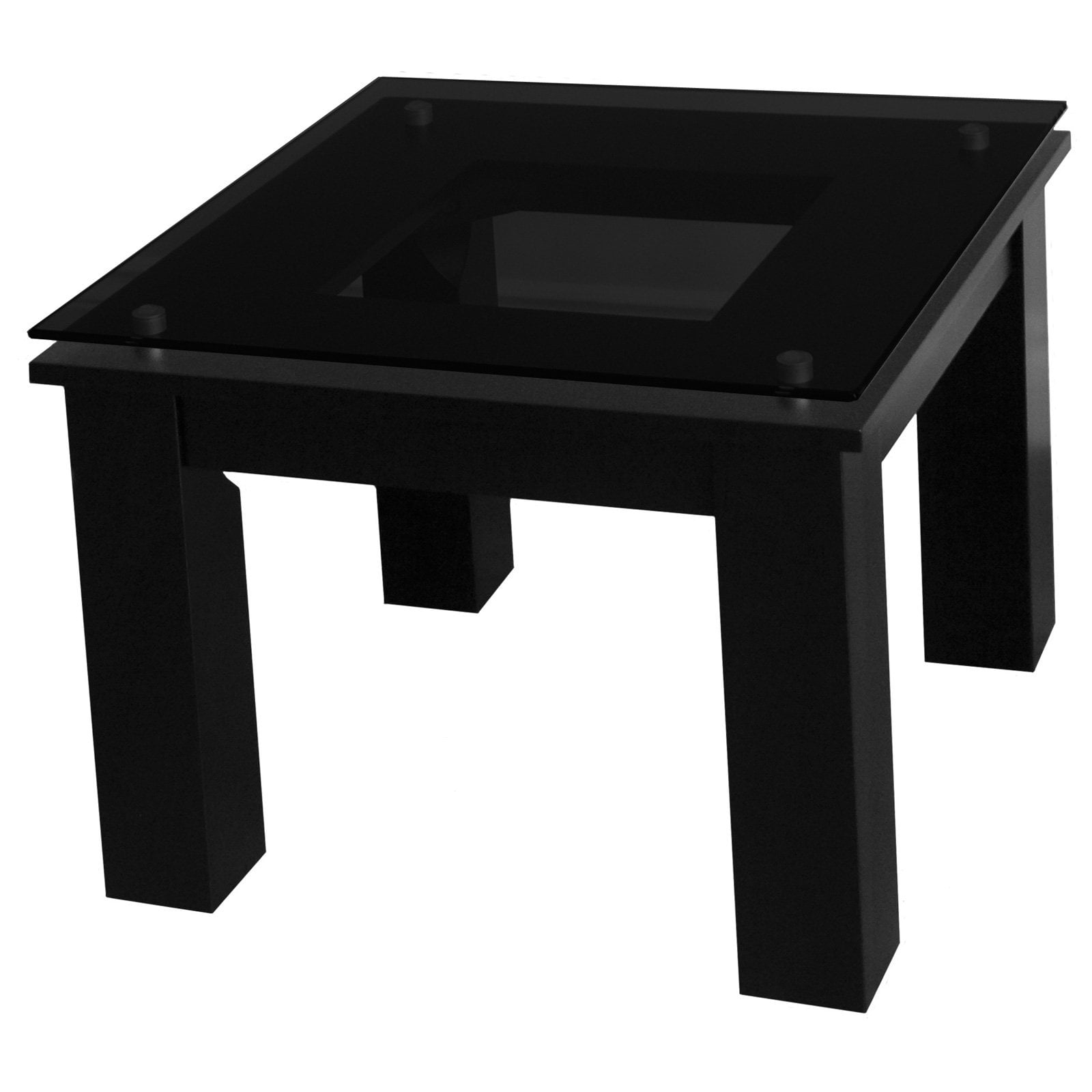 Plateau Te Contemporary End Table In Black On Com