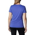thumbnail image 2 of Columbia Women's Hike Short Sleeve Crew, Purple Lotus, Large, 2 of 9