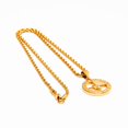 thumbnail image 4 of Collar Colgante Estrella Hipoalergénico Resistente Al Agua Cruze ESTRELLA BRUJULA ORO, 4 of 6