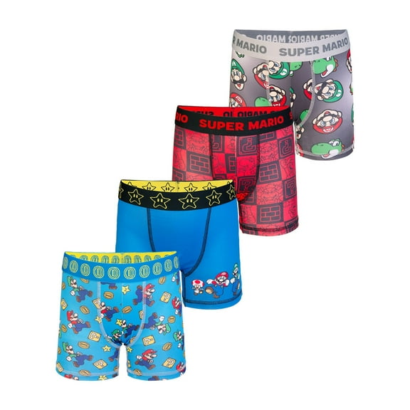 Character Boys 4-Pack Athletic Boxer Brief