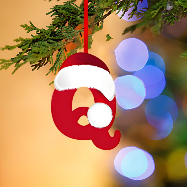 LSLJS Christmas Ornaments Acrylic Christmas 26 Letter Decorated Christmas Tree Hanging Decorated Home Decoration Pendants Christmas Hanging Decorations