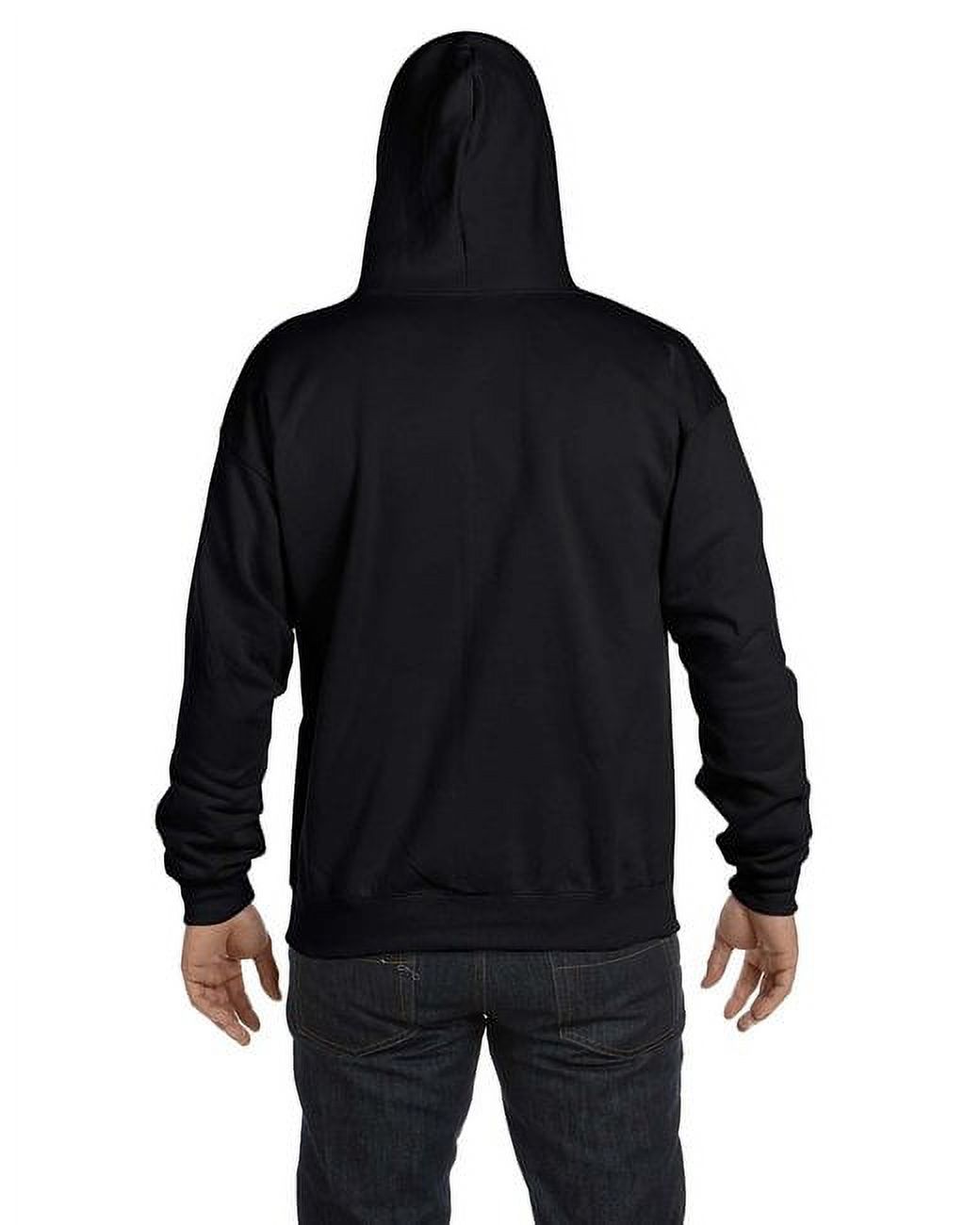 Hanes Mens Ecosmart Full-Zip Hooded Sweatshirt - image 2 of 4