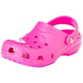 thumbnail image 1 of Crocs 209570-6TW-J6 Resaltador clásico neón cg k piezas rosa aplastado, 1 of 1