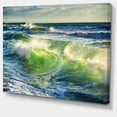 thumbnail image 2 of Sunrise and Shining Waves in Ocean, 2 of 3